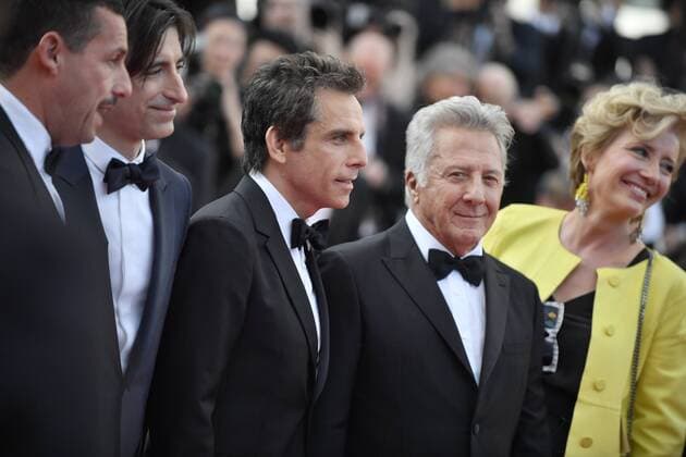 217837 Degun-Paoli Starface 2017-05-21 Etats-Unis 70eme Festival International du Film de Cannes. Montee des Marches du film The Meyerowitz Stories . 70th International Cannes Film Festival. Red Carpet of The Meyerowitz Stories movie Hoffman, Dustin; Stiller, Ben; Thompson, Emma  Copyright: xDegun-Paolix STAR_217837_139