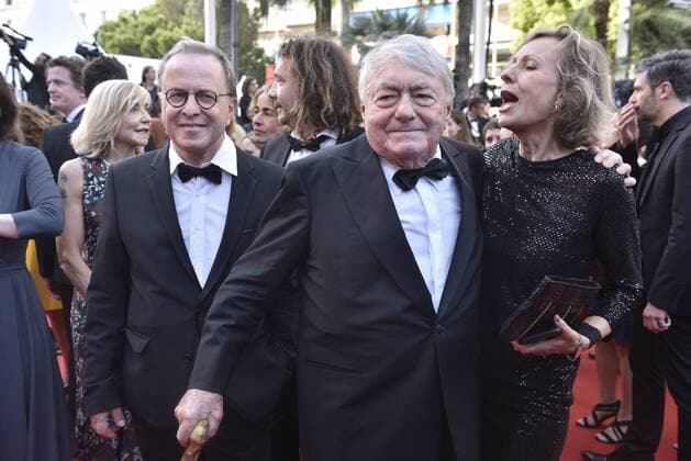 217837 Degun-Paoli Starface 2017-05-21 Etats-Unis 70eme Festival International du Film de Cannes. Montee des Marches du film The Meyerowitz Stories . 70th International Cannes Film Festival. Red Carpet of The Meyerowitz Stories movie Lanzmann, Claude  Copyright: xDegun-Paolix STAR_217837_148