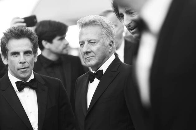 217837 Degun-Paoli Starface 2017-05-21 Cannes France 70eme Festival International du Film de Cannes. Montee des Marches du film The Meyerowitz Stories . 70th International Cannes Film Festival. Red Carpet of The Meyerowitz Stories movie Hoffman, Dustin; Stiller, Ben  Copyright: xDegun-Paolix STAR_217837_178