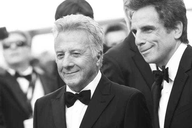 217837 Degun-Paoli Starface 2017-05-21 Cannes France 70eme Festival International du Film de Cannes. Montee des Marches du film The Meyerowitz Stories . 70th International Cannes Film Festival. Red Carpet of The Meyerowitz Stories movie Hoffman, Dustin; Stiller, Ben  Copyright: xDegun-Paolix STAR_217837_180