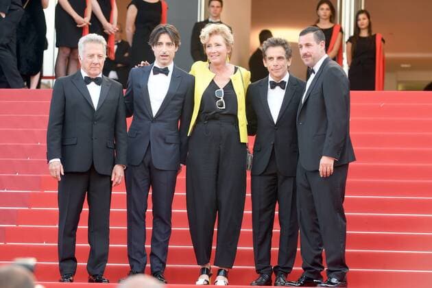 217837 Degun-Paoli Starface 2017-05-21 Cannes France 70eme Festival International du Film de Cannes. Montee des Marches du film The Meyerowitz Stories . 70th International Cannes Film Festival. Red Carpet of The Meyerowitz Stories movie Hoffman, Dustin; Stiller, Ben; Thompson, Emma; Sandler, Adam; Baumbach, Noah  Copyright: xDegun-Paolix STAR_217837_181
