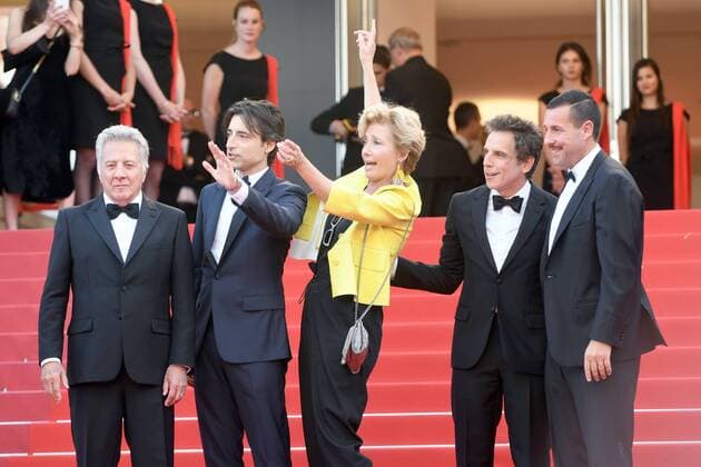 217837 Degun-Paoli Starface 2017-05-21 Cannes France 70eme Festival International du Film de Cannes. Montee des Marches du film The Meyerowitz Stories . 70th International Cannes Film Festival. Red Carpet of The Meyerowitz Stories movie Hoffman, Dustin; Stiller, Ben; Thompson, Emma; Sandler, Adam; Baumbach, Noah  Copyright: xDegun-Paolix STAR_217837_183