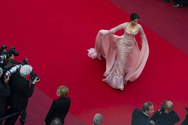 217839 Scanella Starface 2017-05-21 Cannes France 70eme Festival International du Film de Cannes. Montee des Marches du film The Meyerowitz Stories . 70th International Cannes Film Festival. Red Carpet of The Meyerowitz Stories movie . Kapoor, Sonam  Copyright: xScanellax STAR_217839_024