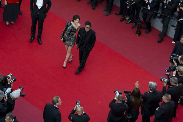 217839 Scanella Starface 2017-05-21 Cannes France 70eme Festival International du Film de Cannes. Montee des Marches du film The Meyerowitz Stories . 70th International Cannes Film Festival. Red Carpet of The Meyerowitz Stories movie . Gainsbourg, Charlotte; Attal, Yvan  Copyright: xScanellax STAR_217839_035