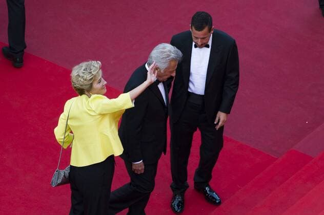 217839 Scanella Starface 2017-05-21 Cannes France 70eme Festival International du Film de Cannes. Montee des Marches du film The Meyerowitz Stories . 70th International Cannes Film Festival. Red Carpet of The Meyerowitz Stories movie . Hoffman, Dustin; Thompson, Emma; Sandler, Adam  Copyright: xScanellax STAR_217839_060