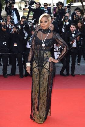 70th Cannes Film Festival 2017, Red carpet film The Meyerowitz Stories . Pictured: Mary J. Blige  Copyright: xSimonexComix xCannesx xIPAx xCannesx