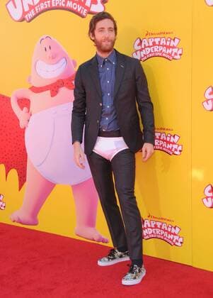 May 21, 2017 - Westwood, CA, United States - 21 May 2017 - Westwood, California - Thomas Middleditch. Premiere of Dreamwork s Captain Underpants: The First Epic Movie held at Regency Village Theater in Westwood. Photo Credit: AdMedia Westwood United States - ZUMAa123 20170521_zaa_a123_013 Copyright: xBirdiexThompsonx