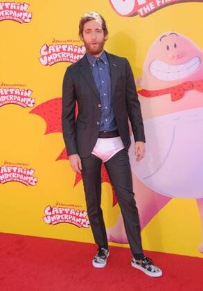 May 21, 2017 - Westwood, CA, United States - 21 May 2017 - Westwood, California - Thomas Middleditch. Premiere of Dreamwork s Captain Underpants: The First Epic Movie held at Regency Village Theater in Westwood. Photo Credit: AdMedia Westwood United States - ZUMAa123 20170521_zaa_a123_015 Copyright: xBirdiexThompsonx