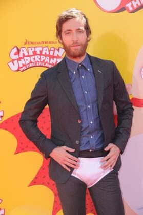 May 21, 2017 - Westwood, CA, United States - 21 May 2017 - Westwood, California - Thomas Middleditch. Premiere of Dreamwork s Captain Underpants: The First Epic Movie held at Regency Village Theater in Westwood. Photo Credit: AdMedia Westwood United States - ZUMAa123 20170521_zaa_a123_026 Copyright: xBirdiexThompsonx