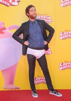 May 21, 2017 - Westwood, CA, United States - 21 May 2017 - Westwood, California - Thomas Middleditch. Premiere of Dreamwork s Captain Underpants: The First Epic Movie held at Regency Village Theater in Westwood. Photo Credit: AdMedia Westwood United States - ZUMAa123 20170521_zaa_a123_019 Copyright: xBirdiexThompsonx