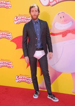 May 21, 2017 - Westwood, CA, United States - 21 May 2017 - Westwood, California - Thomas Middleditch. Premiere of Dreamwork s Captain Underpants: The First Epic Movie held at Regency Village Theater in Westwood. Photo Credit: AdMedia Westwood United States - ZUMAa123 20170521_zaa_a123_021 Copyright: xBirdiexThompsonx