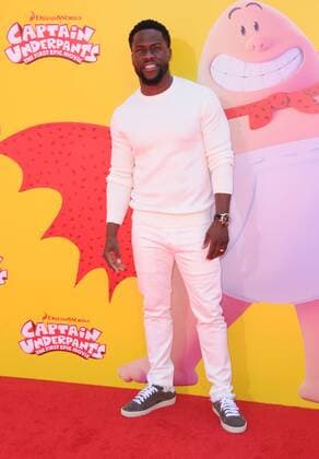 May 21, 2017 - Westwood, CA, United States - 21 May 2017 - Westwood, California - Kevin Hart. Premiere of Dreamwork s Captain Underpants: The First Epic Movie held at Regency Village Theater in Westwood. Photo Credit: AdMedia Westwood United States - ZUMAa123 20170521_zaa_a123_024 Copyright: xBirdiexThompsonx