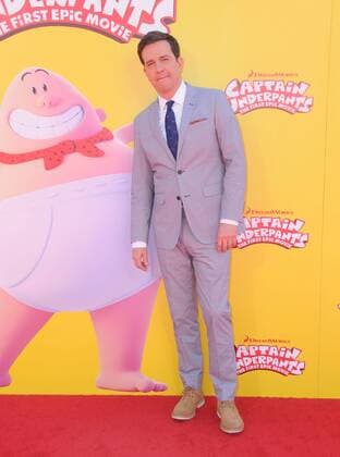 May 21, 2017 - Westwood, CA, United States - 21 May 2017 - Westwood, California - Ed Helms. Premiere of Dreamwork s Captain Underpants: The First Epic Movie held at Regency Village Theater in Westwood. Photo Credit: AdMedia Westwood United States - ZUMAa123 20170521_zaa_a123_027 Copyright: xBirdiexThompsonx