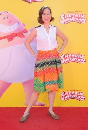 May 21, 2017 - Westwood, CA, United States - 21 May 2017 - Westwood, California - Kristen Schaal. Premiere of Dreamwork s Captain Underpants: The First Epic Movie held at Regency Village Theater in Westwood. Photo Credit: AdMedia Westwood United States - ZUMAa123 20170521_zaa_a123_043 Copyright: xBirdiexThompsonx