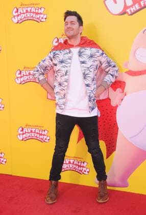 May 21, 2017 - Westwood, CA, United States - 21 May 2017 - Westwood, California - Andy Grammer. Premiere of Dreamwork s Captain Underpants: The First Epic Movie held at Regency Village Theater in Westwood. Photo Credit: AdMedia Westwood United States - ZUMAa123 20170521_zaa_a123_056 Copyright: xBirdiexThompsonx