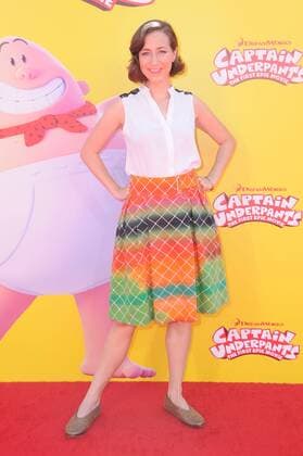 May 21, 2017 - Westwood, CA, United States - 21 May 2017 - Westwood, California - Kristen Schaal. Premiere of Dreamwork s Captain Underpants: The First Epic Movie held at Regency Village Theater in Westwood. Photo Credit: AdMedia Westwood United States - ZUMAa123 20170521_zaa_a123_062 Copyright: xBirdiexThompsonx