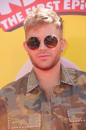 May 21, 2017 - Westwood, CA, United States - 21 May 2017 - Westwood, California - Adam Lambert. Premiere of Dreamwork s Captain Underpants: The First Epic Movie held at Regency Village Theater in Westwood. Photo Credit: AdMedia Westwood United States - ZUMAa123 20170521_zaa_a123_072 Copyright: xBirdiexThompsonx