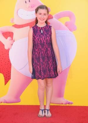 May 21, 2017 - Westwood, CA, United States - 21 May 2017 - Westwood, California - Hadley Belle Miller. Premiere of Dreamwork s Captain Underpants: The First Epic Movie held at Regency Village Theater in Westwood. Photo Credit: AdMedia Westwood United States - ZUMAa123 20170521_zaa_a123_082 Copyright: xBirdiexThompsonx