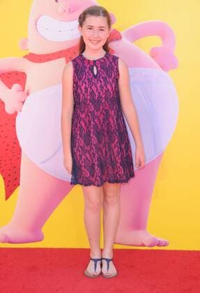 May 21, 2017 - Westwood, CA, United States - 21 May 2017 - Westwood, California - Hadley Belle Miller. Premiere of Dreamwork s Captain Underpants: The First Epic Movie held at Regency Village Theater in Westwood. Photo Credit: AdMedia Westwood United States - ZUMAa123 20170521_zaa_a123_080 Copyright: xBirdiexThompsonx