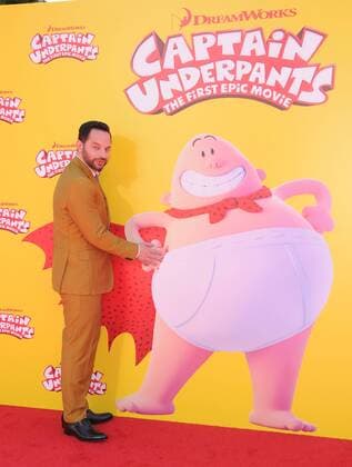 May 21, 2017 - Westwood, CA, United States - 21 May 2017 - Westwood, California - Nick Kroll. Premiere of Dreamwork s Captain Underpants: The First Epic Movie held at Regency Village Theater in Westwood. Photo Credit: AdMedia Westwood United States - ZUMAa123 20170521_zaa_a123_089 Copyright: xBirdiexThompsonx