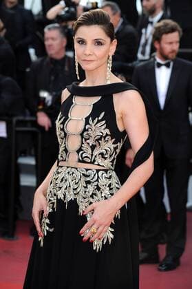 70th Cannes Film Festival 2017, Exit Red Carpet film : The meyerowitz stories Pictured : Clotilde Courau  Copyright: xAlbertoxTerenghi Cannesx xIPAx xCannesx