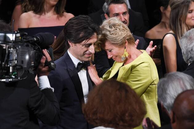 217847 Serge Arnal Starface 2017-05-21 Cannes France Exclusif: 70eme festival International du Film de Cannes. Ambiance fin de projection The Meyerowitz Stories . 70th International Cannes Film Festival. Atmosphere at the end of the screening EXCLUSIVE Thompson, Emma  Copyright: xSergexArnalx xStarfacex STAR_217847_005