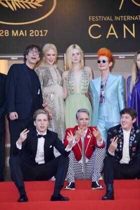 70th Cannes Film Festival - The premiere of How To Talk To Girls At Parties Nicole Kidman;Elle Fanning;Sandy Powell;Neil Gaiman Cannes France  519451