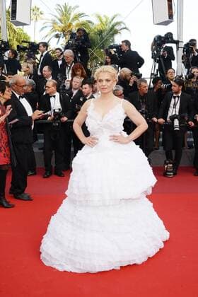 May 21, 2017 - Cannes, France - CANNES, FRANCE - MAY 21: Angela Ismailos attends The Meyerowitz Stories screening during the 70th annual Cannes Film Festival at Palais des Festivals on May 21, 2017 in Cannes, France. Cannes France - ZUMAi09_ 20170521_zaf_i09_103 Copyright: xFrederickxInjimbertx