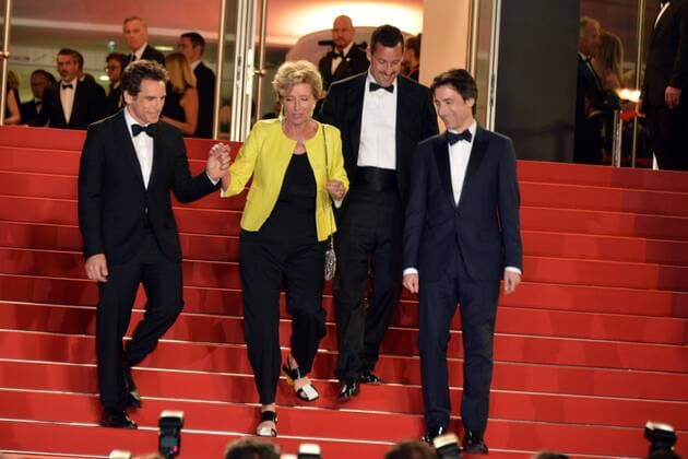 70th Cannes Film Festival 2017, Uscita Red Carpet film The Meyerowitz stories . Pictured : Emma Thompson, Ben Stiller, Adam Sandler, Dustin Hoffman  Copyright: xAlbertoxTerenghi Cannesx xIPAx xCannesx