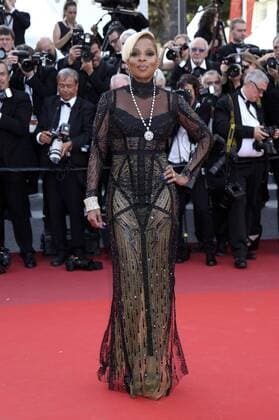 Mary J. Blige attending the The Meyerowitz Stories premiere during the 70th Cannes Film Festival at the Palais des Festivals in Cannes on May 21, 2017 Foto:xG.xTellierx xFuturexImage