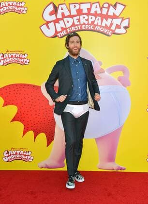 Thomas Middleditch arrives at the premiere of Captain Underpants: The First Epic Movie at the Regency Village Theater in Los Angeles, California on May 21, 2017.  LAP2017052109 CHRISTINExCHEW