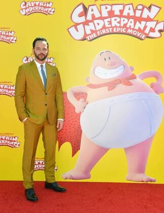 Nick Kroll arrives at the premiere of Captain Underpants: The First Epic Movie at the Regency Village Theater in Los Angeles, California on May 21, 2017.  LAP2017052129 CHRISTINExCHEW