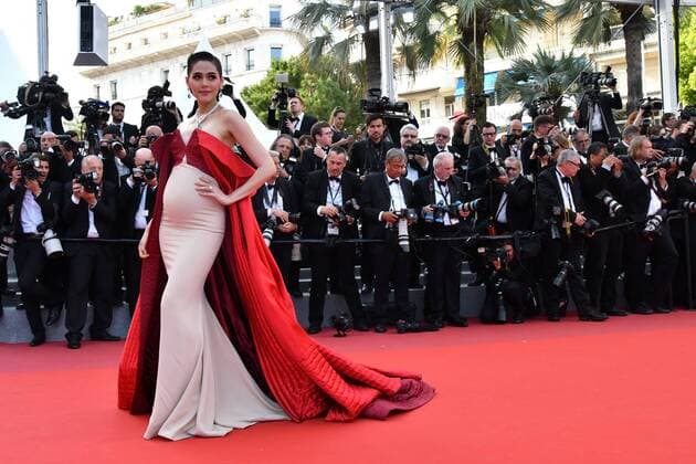 Araya Hargate Premiere THE MEYEROWITZ STORIES 70. Filmfestspiele Cannes Red Carpet Cannes 21. Mai 2017 Bitte Fotovermerk: SPÖTTEL-PICTURE Premiere THE MEYEROWITZ STORIES
