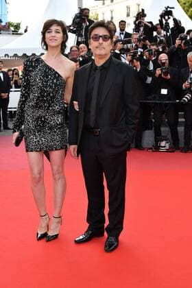 Charlotte Gainsbourg, Yvan Attal Premiere THE MEYEROWITZ STORIES 70. Filmfestspiele Cannes Red Carpet Cannes 21. Mai 2017 Bitte Fotovermerk: SPÖTTEL-PICTURE Premiere THE MEYEROWITZ STORIES
