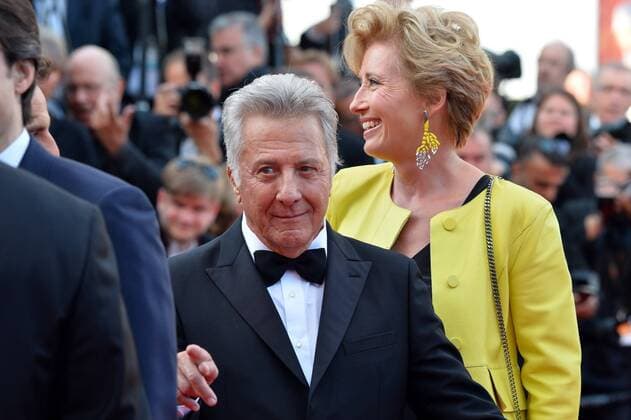 Dustin Hoffman, Emma Thompson Premiere THE MEYEROWITZ STORIES 70. Filmfestspiele Cannes Red Carpet Cannes 21. Mai 2017 Bitte Fotovermerk: SPÖTTEL-PICTURE Premiere THE MEYEROWITZ STORIES
