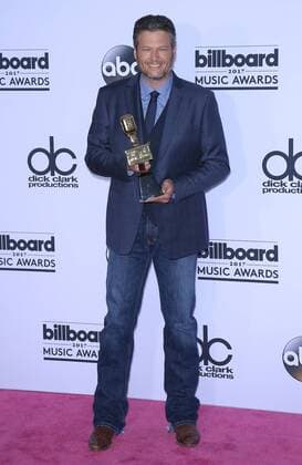 217856 MJT AdMedia Starface 2017-05-21 NV Las Vegas Etats-Unis 2017 Billboard Music Awards. Salle de presse. 21 May 2017 - Las Vegas, Nevada - Blake Shelton. 2017 Billboard Music Awards Press Room at T-Mobile Arena. Photo Credit: MJT AdMedia  Copyright: xMJT AdMediax STAR_217856_015