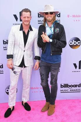 May 22, 2017 - Las Vegas, Nevada, United States of America - Country duo Florida Georgia Line attend the 2017 Billboard Music Awards on May 21, 2017 at T-Mobile Arena in Las Vegas, Nevada. Las Vegas United States of America - ZUMAt114 20170522_zap_t114_010 Copyright: xMarcelxThomasx