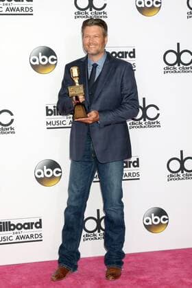 May 21, 2017 - Las Vegas, NV, USA - LAS VEGAS - MAY 21: Blake Shelton at the 2017 Billboard Awards Press Room at the T-Mobile Arena on May 21, 2017 in Las Vegas, NV Las Vegas USA - ZUMAb170 20170521_zap_b170_021 Copyright: xKayxBlakex
