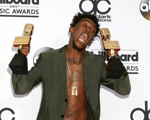 May 21, 2017 - Las Vegas, NV, USA - LAS VEGAS - MAY 21: Desiigner, Sidney Royel Selby III at the 2017 Billboard Awards Press Room at the T-Mobile Arena on May 21, 2017 in Las Vegas, NV Las Vegas USA - ZUMAb170 20170521_zap_b170_015 Copyright: xKayxBlakex