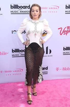 May 21, 2017 - Las Vegas, NV, United States - 21 May 2017 - Las Vegas, Nevada - Rita Ora. 2017 Billboard Music Awards Arrivals at T-Mobile Arena. Photo Credit: MJT AdMedia Las Vegas United States - ZUMAa123 20170521_zaa_a123_330 Copyright: xMjt Admediax