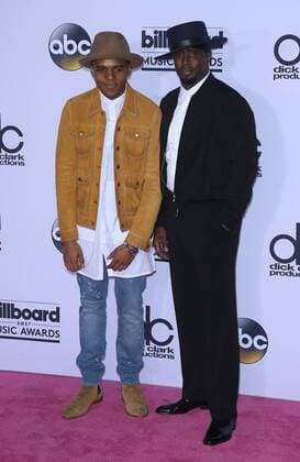 May 21, 2017 - Las Vegas, NV, United States - 21 May 2017 - Las Vegas, Nevada - Christopher Jordan Wallace, Sean Combs. 2017 Billboard Music Awards Press Room at T-Mobile Arena. Photo Credit: MJT AdMedia Las Vegas United States - ZUMAa123 20170521_zaa_a123_440 Copyright: xMjt Admediax