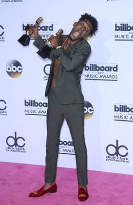 May 21, 2017 - Las Vegas, NV, United States - 21 May 2017 - Las Vegas, Nevada - Desiigner. 2017 Billboard Music Awards Press Room at T-Mobile Arena. Photo Credit: MJT AdMedia Las Vegas United States - ZUMAa123 20170521_zaa_a123_458 Copyright: xMjt Admediax