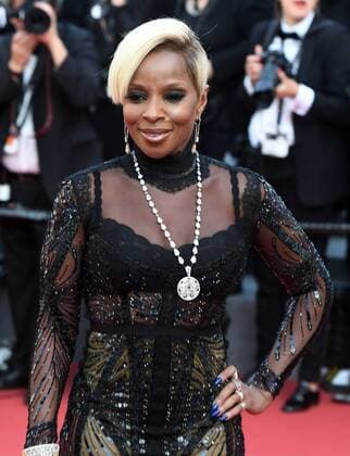 Mary J. Blige attends the screening of The Meyorowitz Stories at the 70th Cannes Film Festival at Palais des Festivals in Cannes, France. MAY 21st 2017  RHDx171036