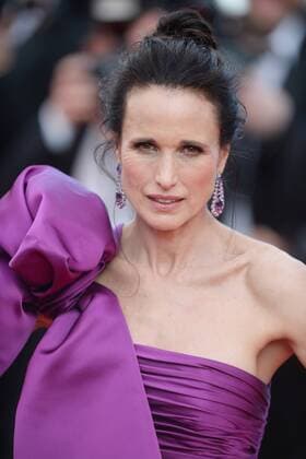 Andie MacDowell attends the screening of The Meyorowitz Stories at the 70th Cannes Film Festival at Palais des Festivals in Cannes, France. MAY 21st 2017  RHDx171036