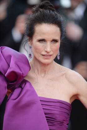 Andie MacDowell attends the screening of The Meyorowitz Stories at the 70th Cannes Film Festival at Palais des Festivals in Cannes, France. MAY 21st 2017  RHDx171036
