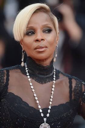 Mary J. Blige attends the screening of The Meyorowitz Stories at the 70th Cannes Film Festival at Palais des Festivals in Cannes, France. MAY 21st 2017  RHDx171036