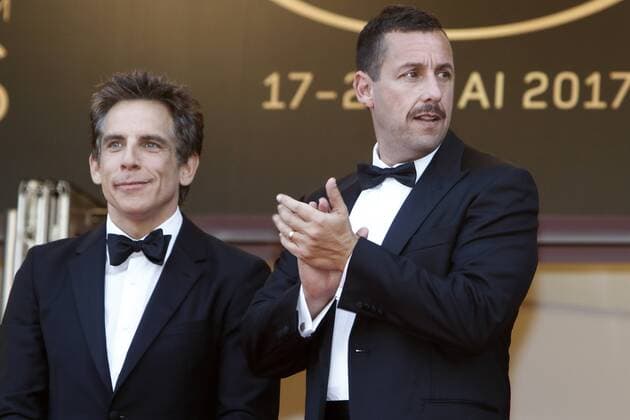 Ben Stiller and Adam Sandler attending the The Meyerowitz Stories premiere during the 70th Cannes Film Festival at the Palais des Festivals in Cannes on May 21, 2017 Foto:xR.xWagnerx xFuturexImage