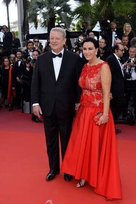 70th Cannes Film Festival 2017, Red carpet film The Killing Of A Sacred Deer . Pictured: Al Gore, Elizabeth Keadle  Copyright: xSimonexComix xCannesx xIPAx xCannesx