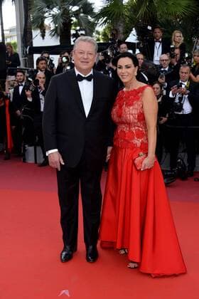 70th Cannes Film Festival 2017, Red carpet film The Killing Of A Sacred Deer . Pictured: Al Gore, Elizabeth Keadle  Copyright: xSimonexComix xCannesx xIPAx xCannesx