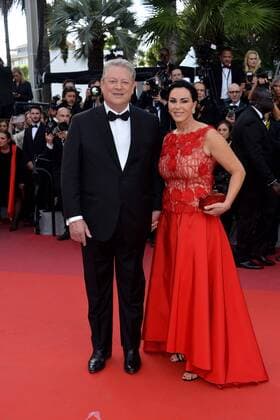 70th Cannes Film Festival 2017, Red carpet film The Killing Of A Sacred Deer . Pictured: Al Gore, Elizabeth Keadle  Copyright: xSimonexComix xCannesx xIPAx xCannesx